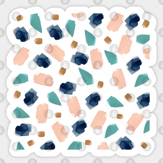 Terrazzo Sticker by summer-sun-art